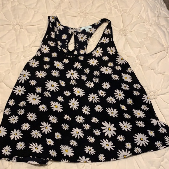 Daisy navy tank top - Picture 4 of 5